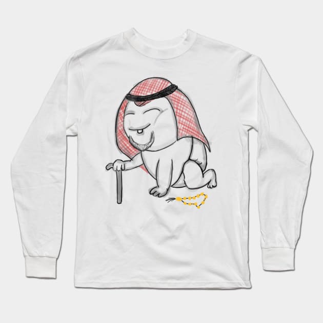 OLD BABY Long Sleeve T-Shirt by al7addad